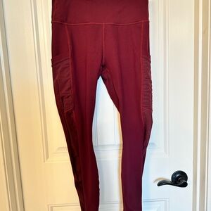 Fabletics Powerhold High-Waisted Leggings with Mesh Side Panels